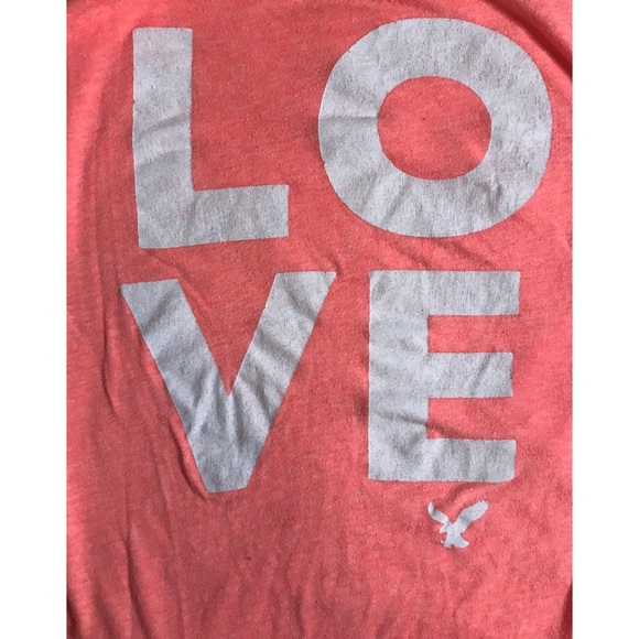 AMERICAN EAGLE OUTFITTERS PINK SMALL LONG SLEEVE - Picture 5 of 7